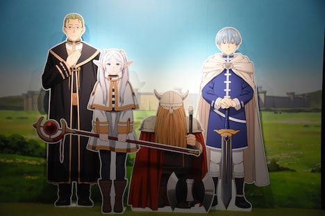 「アニメ 葬送のフリーレン展 ～冒険の終わりから始まる物語～」入口の様子。