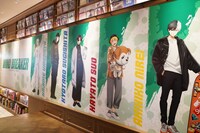 SHIBUYA TSUTAYA7階「WIND BREAKER」コラボカフェの様子。