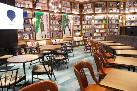 SHIBUYA TSUTAYA7階「WIND BREAKER」コラボカフェの様子。