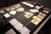 SHIBUYA TSUTAYA5階POKÉMON CARD LOUNGEの様子。