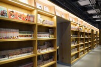 SHIBUYA TSUTAYA4階SHARE LOUNGEの様子。