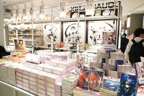 SHIBUYA TSUTAYA6階IP書店の様子。