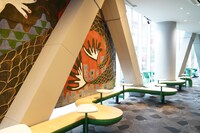 SHIBUYA TSUTAYA2階スターバックスの様子。