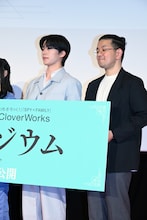 左から木全翔也（JO1）、篠原正寛監督。