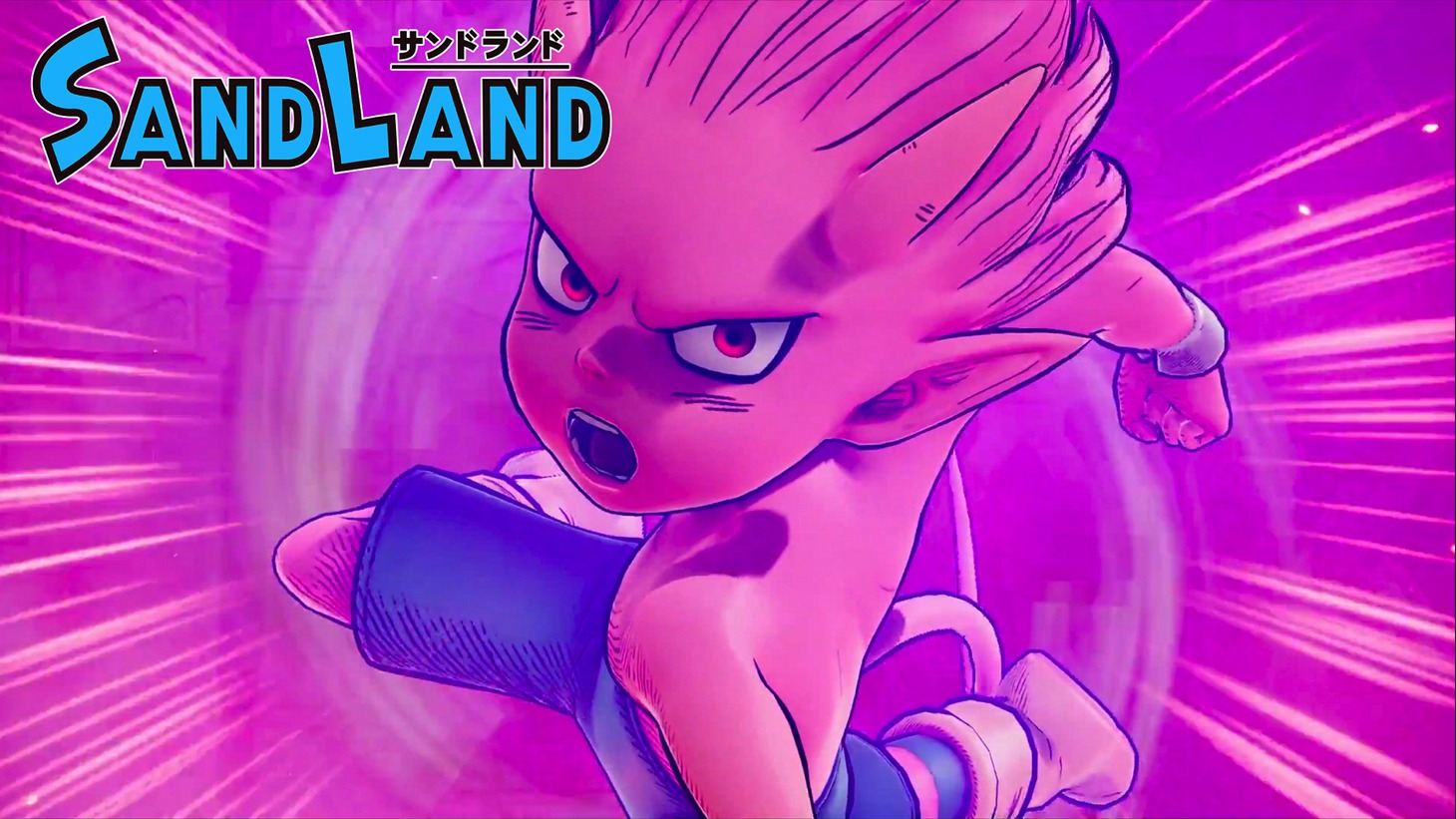 ゲーム「SAND LAND」ローンチトレーラーより。
