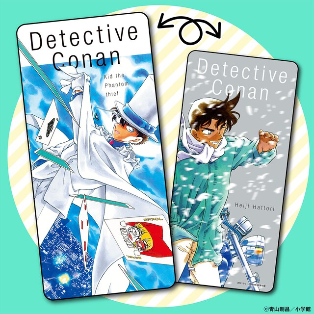 「名探偵コナン」のチケットホルダー。