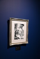 「伊藤潤二展 誘惑」展示の様子。(c)伊藤潤二