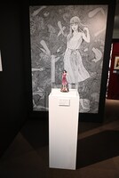 「富江」の新作フィギュア。 (c)伊藤潤二 制作：藤本圭紀