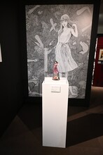 「富江」の新作フィギュア。 (c)伊藤潤二 制作：藤本圭紀