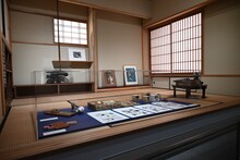 「伊藤潤二展 誘惑」展示の様子。