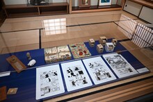 「伊藤潤二展 誘惑」展示の様子。