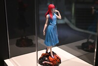 「富江」の新作フィギュア。(c)伊藤潤二 制作：藤本圭紀