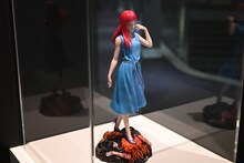 「富江」の新作フィギュア。(c)伊藤潤二 制作：藤本圭紀