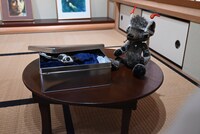 「伊藤潤二展 誘惑」展示の様子。