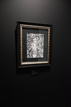 「伊藤潤二展 誘惑」展示の様子。(c)伊藤潤二