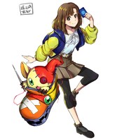 城之崎有紗とシューモン。