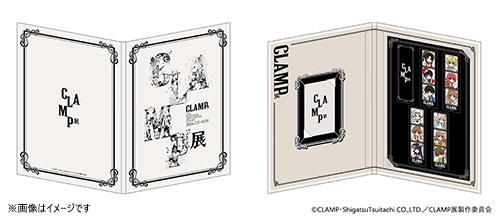 早割チケットに付属する「クリアしおり付きチケットホルダー」。