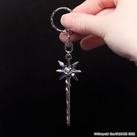 「魔法陣グルグル 伝説の武器メタルキーホルダー ミグミグ族の杖」