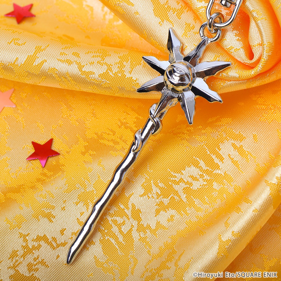 「魔法陣グルグル 伝説の武器メタルキーホルダー ミグミグ族の杖」