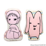 「ジャングルはいつもハレのちグゥ ダイカットクッション」