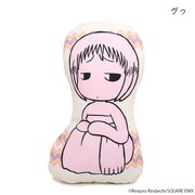 「ジャングルはいつもハレのちグゥ ダイカットクッション(グゥ)」