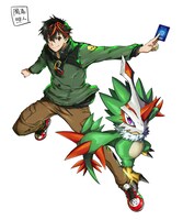 風真照人とプテロモン。