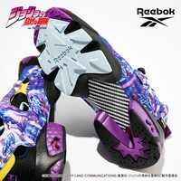 「ジョジョの奇妙な冒険 スターダストクルセイダース Reebokコラボ スニーカー＜INSTAPUMP FURY 94＞」