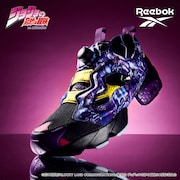 「ジョジョの奇妙な冒険 スターダストクルセイダース Reebokコラボ スニーカー<INSTAPUMP FURY 94>」