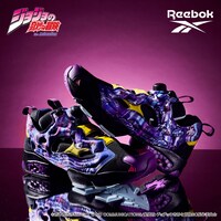 「ジョジョの奇妙な冒険 スターダストクルセイダース Reebokコラボ スニーカー＜INSTAPUMP FURY 94＞」