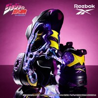 「ジョジョの奇妙な冒険 スターダストクルセイダース Reebokコラボ スニーカー＜INSTAPUMP FURY 94＞」