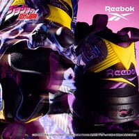 「ジョジョの奇妙な冒険 スターダストクルセイダース Reebokコラボ スニーカー＜INSTAPUMP FURY 94＞」