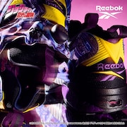「ジョジョの奇妙な冒険 スターダストクルセイダース Reebokコラボ スニーカー<INSTAPUMP FURY 94>」