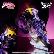 「ジョジョの奇妙な冒険 スターダストクルセイダース Reebokコラボ スニーカー<INSTAPUMP FURY 94>」