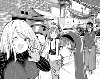 「ウマがあう ウマであう」のイラスト。