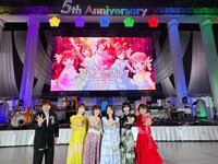 「五等分の花嫁 5th Anniversary EVENT in 横浜アリーナ」の様子。