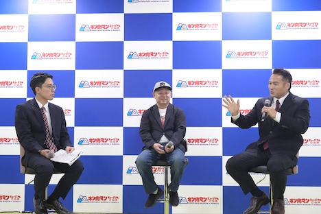 トークセッションの様子。