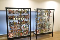 「キン肉マン」のフィギュア。