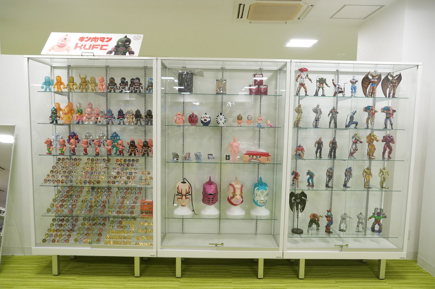 ミュージアムの物販コーナー。