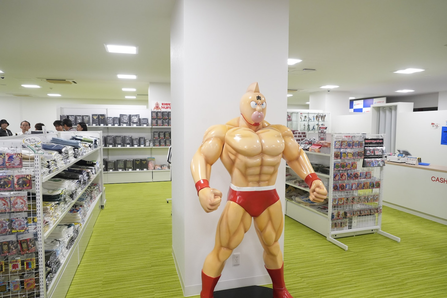ミュージアムの物販コーナー。