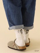 「ちびまる子ちゃんなせんソックス」着用イメージ