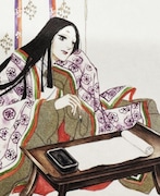 池田理代子が手がけた紫式部のイラスト。(c)池田理代子プロダクション