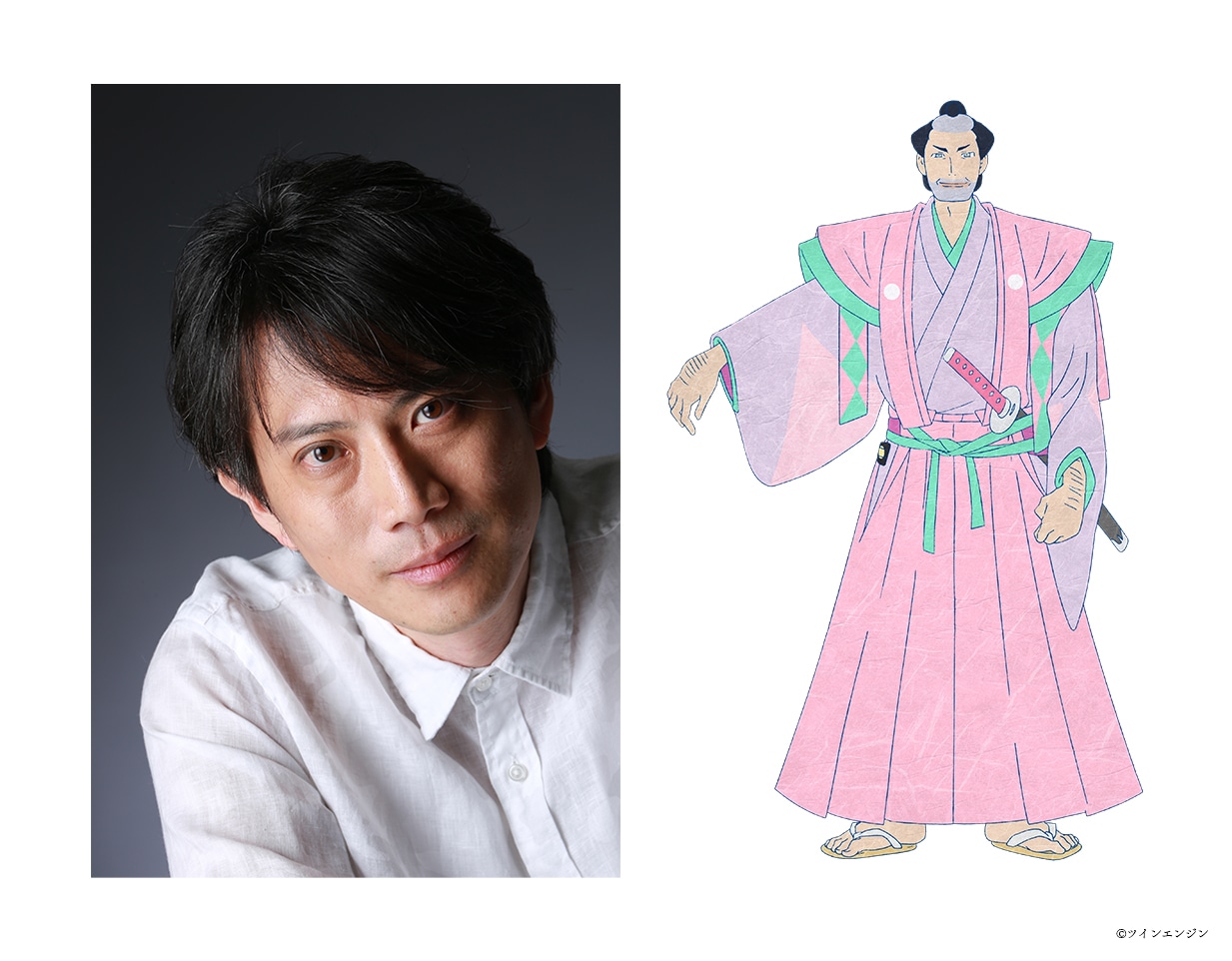 左から細見大輔、坂下。