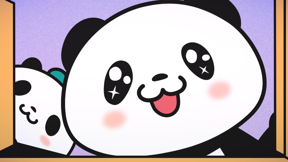 TVアニメ「お買いものパンダ！」PV第1弾より。 (c)Rakuten／お買いものパンダ！