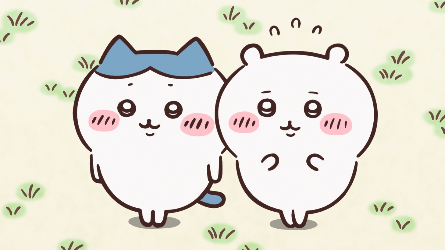 アニメ「ちいかわ」より。