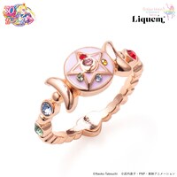 「Sailor Moon store x Liquem / クリスタルスターコンパクトリング（ピンクゴールド）」