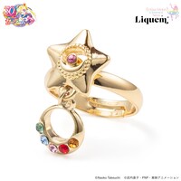 「Sailor Moon store x Liquem / 星空のオルゴールリング（ライトゴールド）」