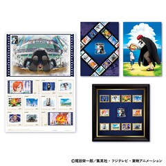 アニメ「ONE PIECE」25年の名場面がフレーム切手と額装ピンズに、新規 