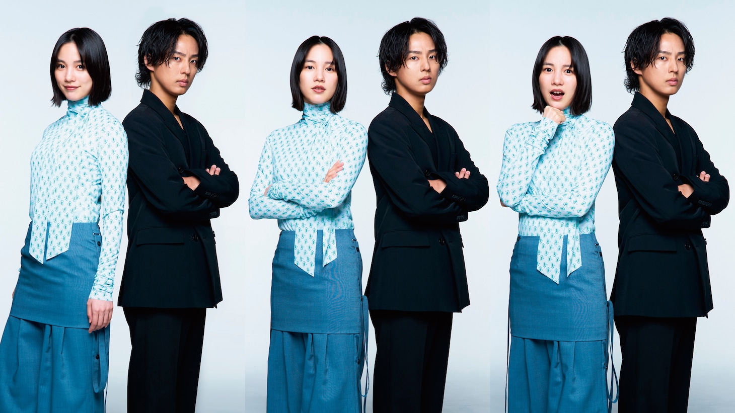左からのん、藤ヶ谷太輔。