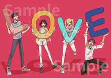 入場者プレゼントに用意された、高木ユーナ描き下ろしのオリジナルポストカード。