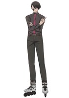 無陀野無人（CV：神谷浩史）。羅刹学園の教官。合理主義者で効率の悪いこと、無駄を嫌う。